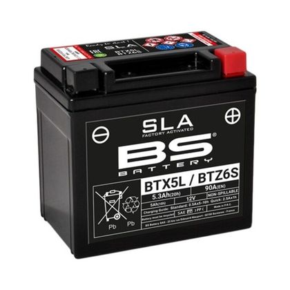 Batterie BS Battery SLA BTX5L/BTZ6S ferme Type Acide Sans entretien/prête à l'emploi