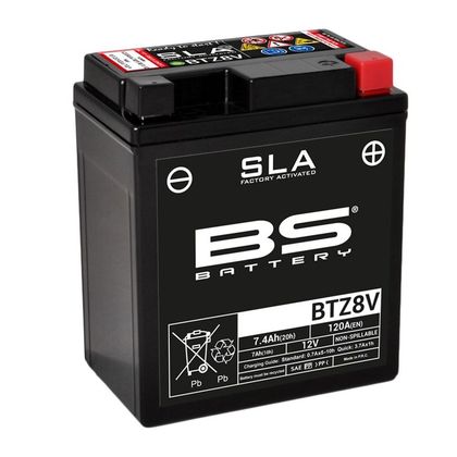 Batterie BS Battery YTZ8V/BTZ8V -SLA FERME TYPE ACIDE SANS ENTRETIEN/PRÊTE À L'EMPLOI