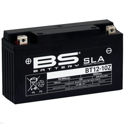Batería BS Battery SLA BT12-10Z MUJER CERRADA TIPO ÁCIDO SIN MANTENIMIENTO/LISTA PARA USAR
