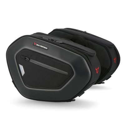 SW-MOTECH PRO BLAZE H MIT ÜNTERSTÜTZUNG (2 x 20 Liter) Reitertaschen - Schwarz Ref : SWM1265 / BC.HTA.07.740.35600 