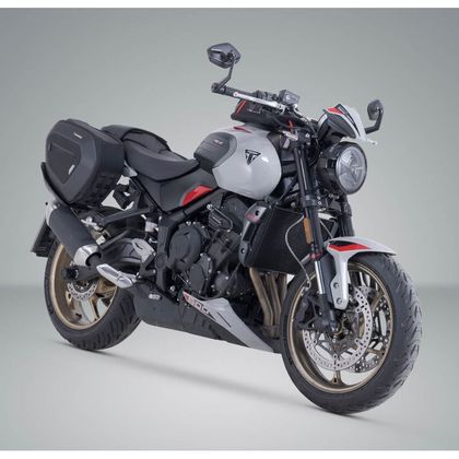 SW-MOTECH Complete kit - PRO BLAZE H - With support Saddlebags - Black