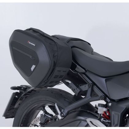 SW-MOTECH PRO BLAZE WITH SUPPORT (2 x 20 litres) Saddlebags - Black