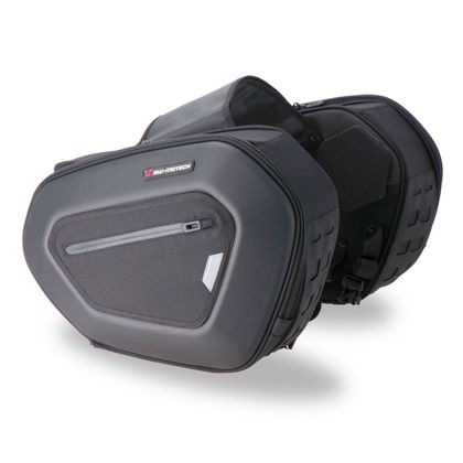 Sacoches cavalières SW-MOTECH PRO BLAZE H AVEC SUPPORT (2 x 20 litres) - Noir Ref : SWM0618 / BC.HTA.07.740.36100 
