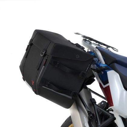 SW-MOTECH SYSBAG 30 (2 x 30 litres) AVEC PLATINE ET SUPPORT Satteltaschen