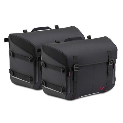 Sacoches cavalières SW-MOTECH SYSBAG 30 (2 x 30 litres) AVEC PLATINE ET SUPPORT - Noir Ref : BC.SYS.07.945.20000/ / BC.SYS.07.945.20000/B 