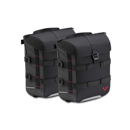 Sacoches cavalières SW-MOTECH SYSBAG 15 (2 x 15 litres) AVEC SUPPORT Ref : BC.SYS.01.906.30100/ / BC.SYS.01.906.30100/B HONDA 125 CB 125 R NEO SPORT CAFE ABS (JC79) - 2018 - 2021
