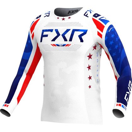 FXR HELIUM MX 25.7 2025 Cross-Trikot - Rot / Blau