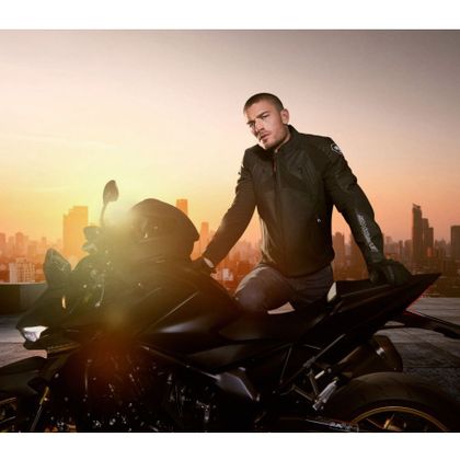 Blouson Moto Bering KHILMORE - Noir