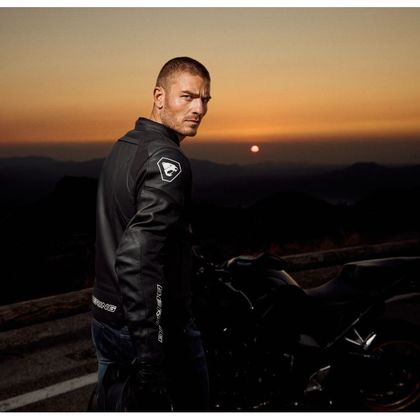 Blouson Moto Bering KHILMORE - Noir
