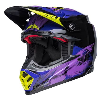 Casco de motocross Bell MOTO-9S FLEX SLAYCO BLACK/PURPLE 2022 Ref : EL0514 