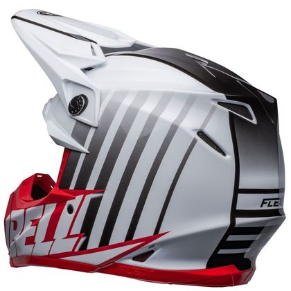Casco de motocross Bell MOTO-9S FLEX SPRINT MATTE WHITE/RED 2022