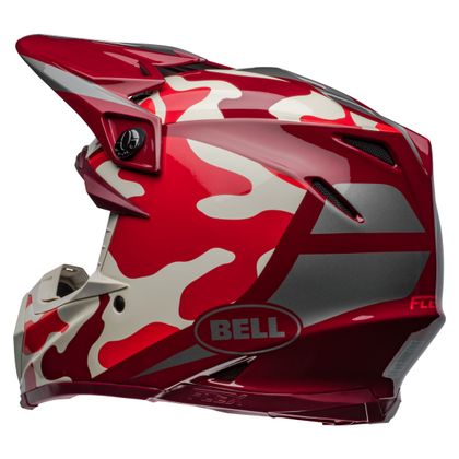 Casco de motocross Bell MOTO-9S FLEX FERRANDIS MECHANT 2023 - Rojo