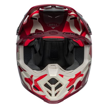 Casco de motocross Bell MOTO-9S FLEX FERRANDIS MECHANT 2023 - Rojo