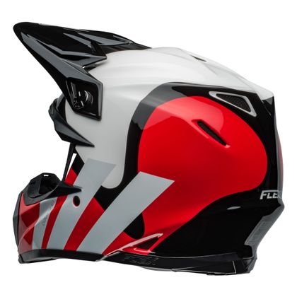 Casco de motocross Bell MOTO-9S FLEX HELLO COUSTEAU 2023 - Rojo