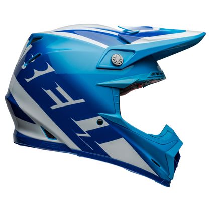 Casco de motocross Bell MOTO-9S FLEX RAIL 2023 - Azul