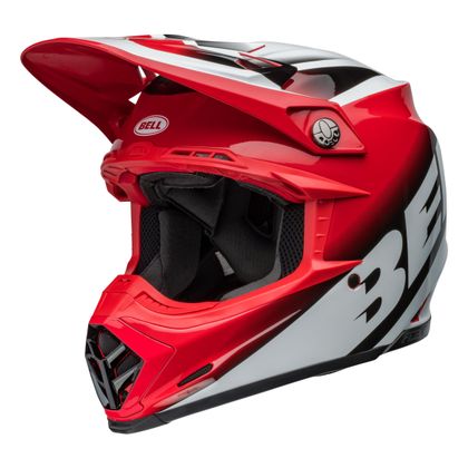 Casco de motocross Bell MOTO-9S FLEX RAIL 2023 - Rojo Ref : EL0642 