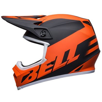 Casco de motocross Bell MX-9 MIPS DISRUPT - MATTE BLACK ORANGE 2023