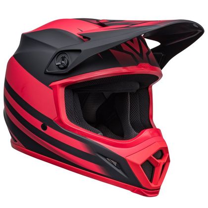 Casco de motocross Bell MX-9 MIPS DISRUPT - MATTE BLACK RED 2023