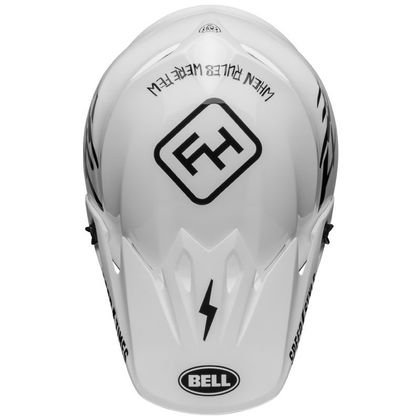 Casque cross Bell MX-9 MIPS FASTHOUSE WHITE/BLACK 2023