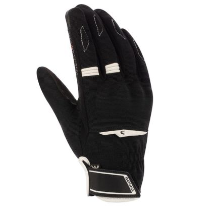Gants Bering LADY FLETCHER EVO - Noir / Blanc Ref : BR1481 