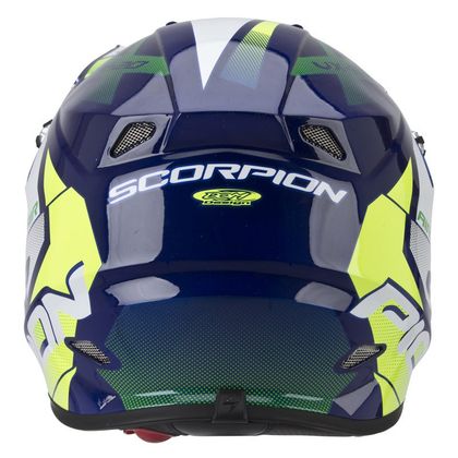 Casco de motocross Scorpion Exo VX-20 AIR - TACTIK BLEU VERT 