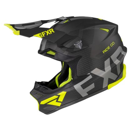 Casco de motocross FXR BLADE 2.0 CARBONE BLACK/HI VIS 2021