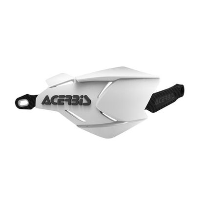 Protèges-mains Acerbis X-Factory universel - Blanc / Noir