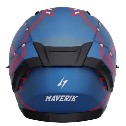 Casque intégral Stormer BLASTER MAVERIK - Bleu