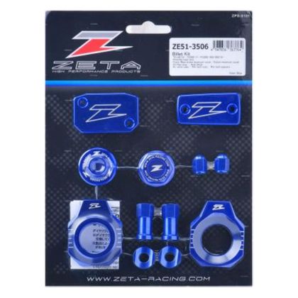 Kit d'accessoires Zéta Anodisé - Bleu