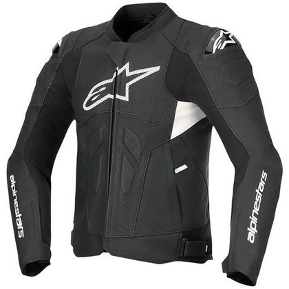 Bunda na motorku Alpinestars DUSK AIRFLOW - Černá / Bílá Ref: AP3635 