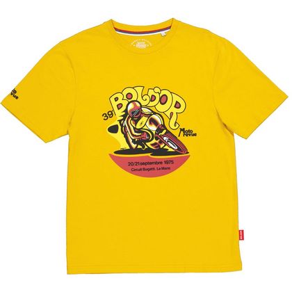 T-Shirt manches courtes Bol d'Or 1975 - Jaune Ref : BDO0003 