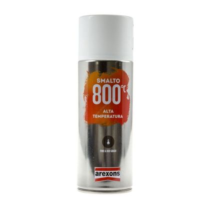Spray de pintura Arexons Alta temperatura 800 °C aluminio universal Ref : ARX0041 / 3331 