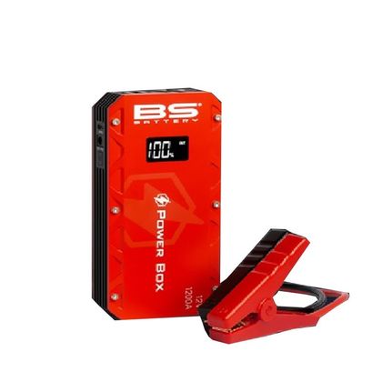 Arrancador de batería BS Battery Power Box PB-02 con cargador USB universal - Rojo / Negro Ref : BSB0007 / 1123664 