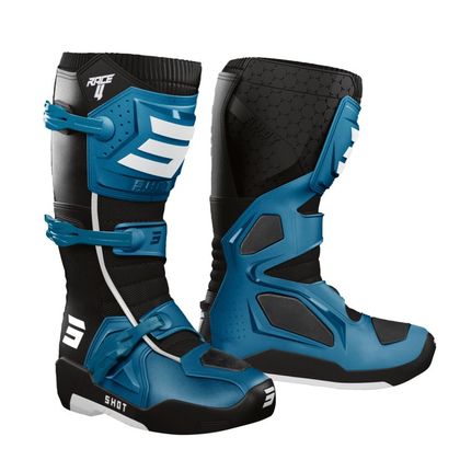 Bottes cross Shot RACE 4 2025 - Bleu