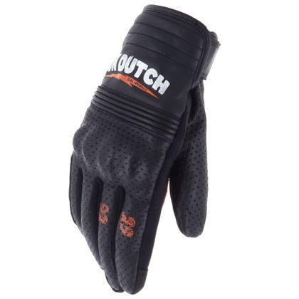 Helstons VON DUTCH BORN AIR Handschuhe - Schwarz / Orange Ref : HS1351 