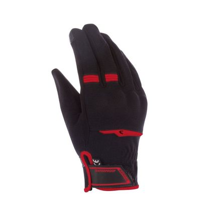 Gants Bering BORNEO EVO - Noir / Rouge Ref : BR1507 