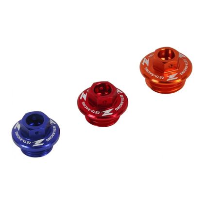 Bouchon de carter moteur Zéta  - Rouge