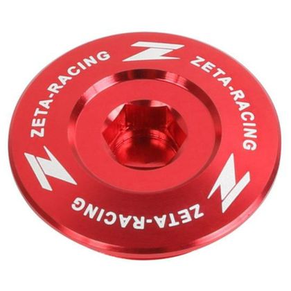 Bouchon de carter moteur Zéta  - Rouge