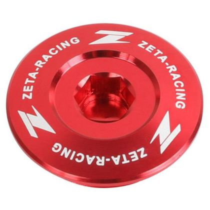 Bouchon de carter moteur Zéta  - Rouge
