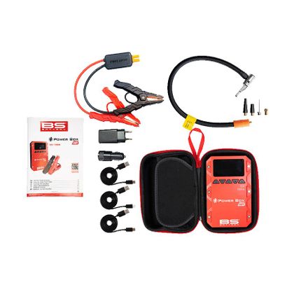Booster Batterie BS Battery Power Box Air PB-02 - Pack de lancement Universel - Rouge / Noir