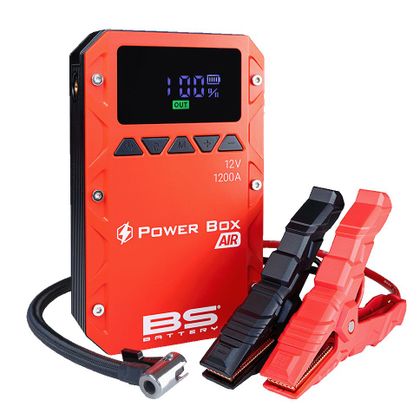 Booster Batterie BS Battery Power Box Air PB-02 - Pack de lancement Universel - Rouge / Noir
