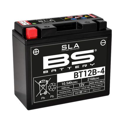 Batterie BS Battery SLA YT12B-4/BT12B-4 ferme Type Acide Sans entretien/prête à l'emploi