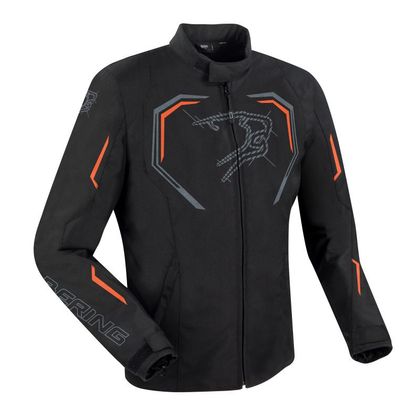 Blouson Bering DUNDY - Noir / Orange Ref : BR1532-C168 