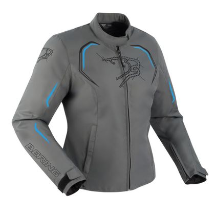 Blouson Bering LADY DUNDY - Gris / Bleu Ref : BR1541-C366 