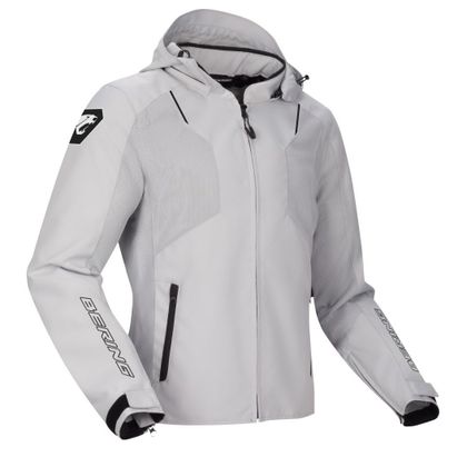 Blusão de Moto Bering ASA - Cinza / Cinza Ref.: BR1698 