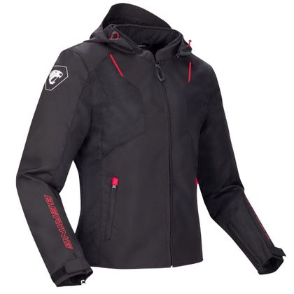 Bering VLEUGEL Motorjas - Zwart / Rood