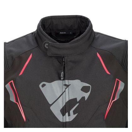 Bering THUNDER Motorbike Jacket - Black / Grey