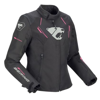 Bering LADY THUNDER Motorbike Jacket - Black / Grey
