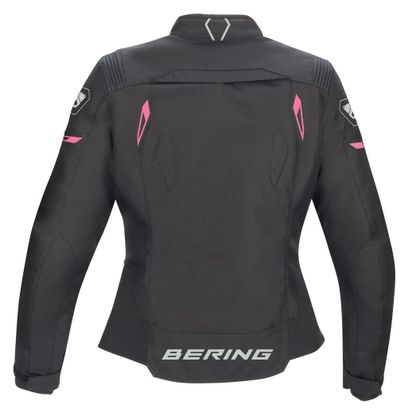 Bering LADY THUNDER Motorbike Jacket - Black / Grey