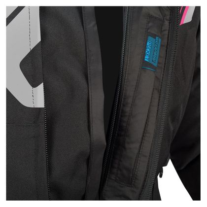 Bering LADY THUNDER Motorbike Jacket - Black / Grey